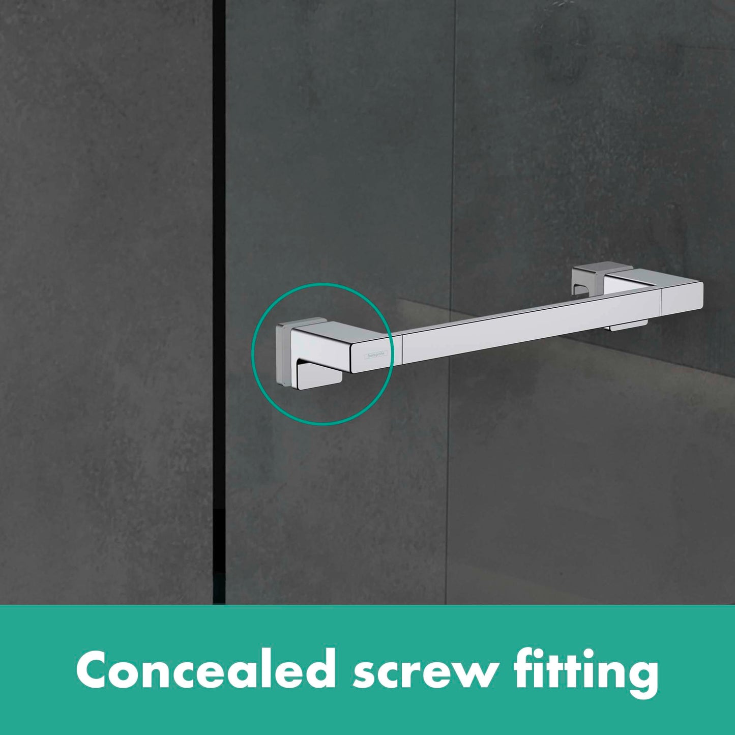 HANSGROHE 41759700 AddStoris Shower door handle - Matte White