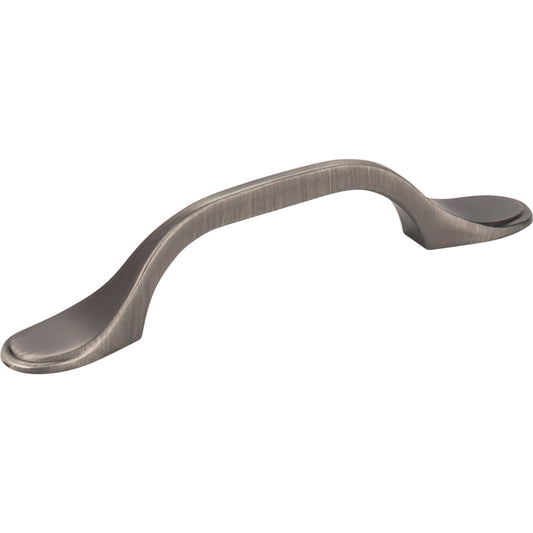 ELEMENTS 254-3BNBDL Kenner 3" Center-to-Center Bar Pull - Brushed Pewter