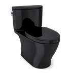 TOTO MS442124CUF#51 Nexus 1G Two-Piece Elongated 1.0 Gpf Universal Height Toilet With Ss124 Softclose Seat - Ebony