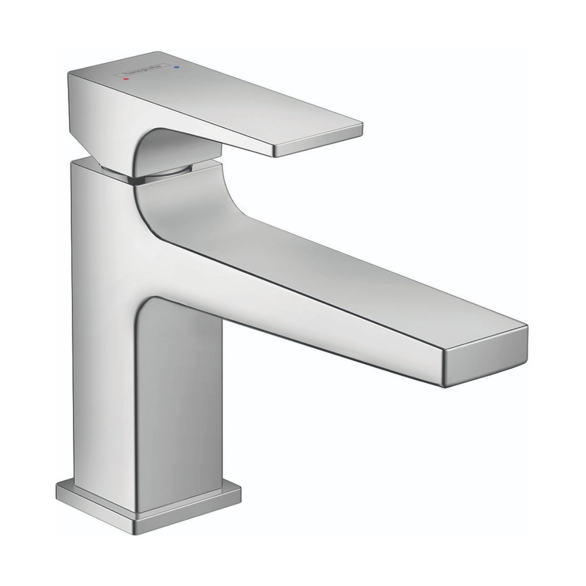 HANSGROHE 32505001 Metropol Single-Hole Faucet 100 with Lever Handle, 1.2 GPM - Chrome