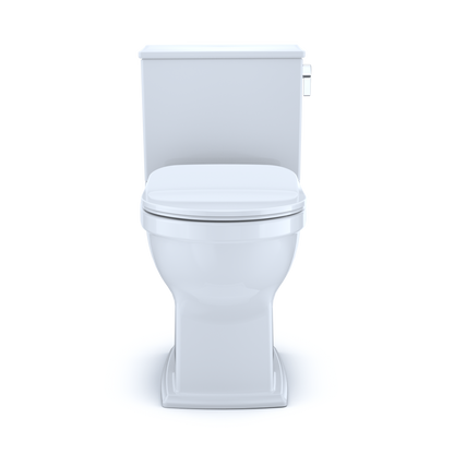 TOTO MS494234CEMFRG#01 Connelly Two-Piece Elongated Dual Flush 1.28 And 0.9 Gpf With Cefiontect And Right Lever - Cotton White