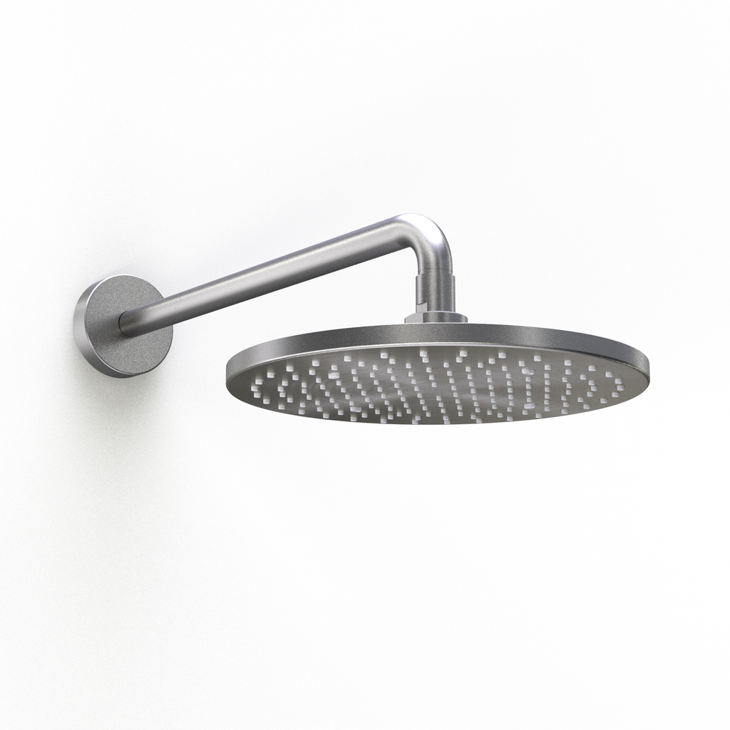 TOTO TBW07002U1#BN G Series 2.5 Gpm Single Spray 10 Inch Round Showerhead With Comfort Wave - Brushed Nickel