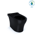TOTO CT446CEFNT40#51 Aquia Iv Elongated Universal Height Skirted Toilet Bowl - Ebony