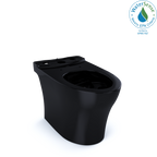 TOTO CT446CEFNT40#51 Aquia Iv Elongated Universal Height Skirted Toilet Bowl - Ebony