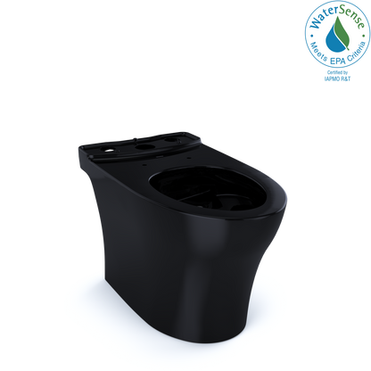 TOTO CT446CEFNT40#51 Aquia Iv Elongated Universal Height Skirted Toilet Bowl - Ebony