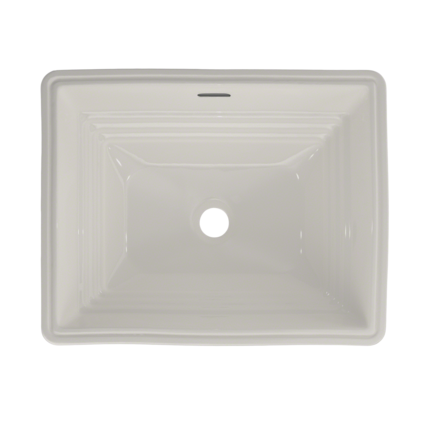TOTO LT533#11 Promenade Rectangular Undermount Bathroom Sink - Colonial White