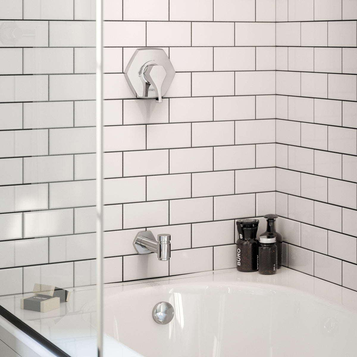 HANSGROHE 04833000 Locarno Showerarm 15" - Chrome