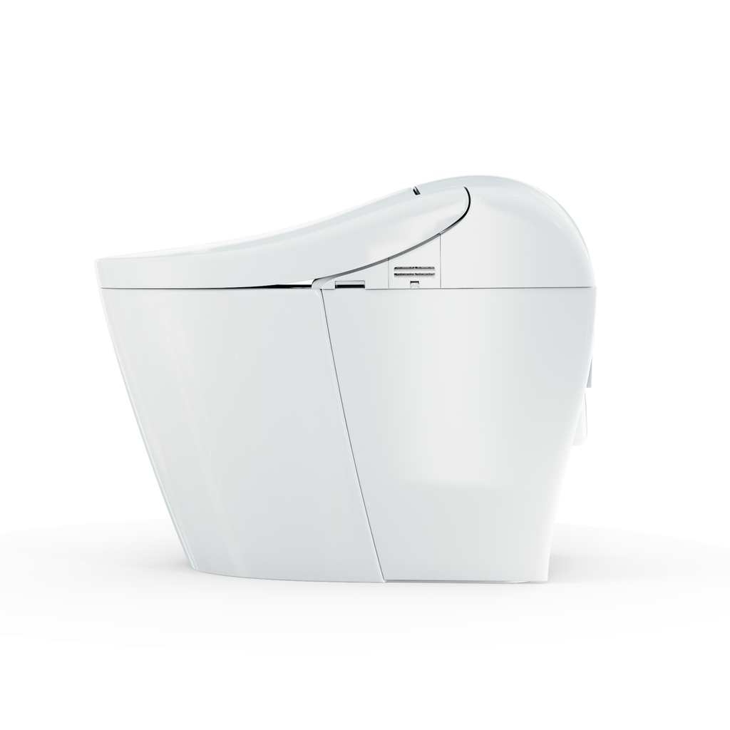 TOTO MS7631CEMFG#01 Washlet G5A 1.2 Or 1.0 Gpf Smart Toilet With Integrated Bidet Seat And Cefiontect - Cotton White