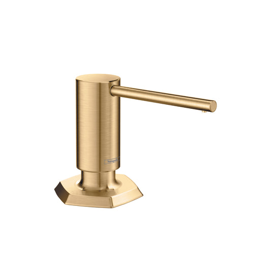 HANSGROHE 4857140 Locarno Soap Dispenser in Brushed Bronze