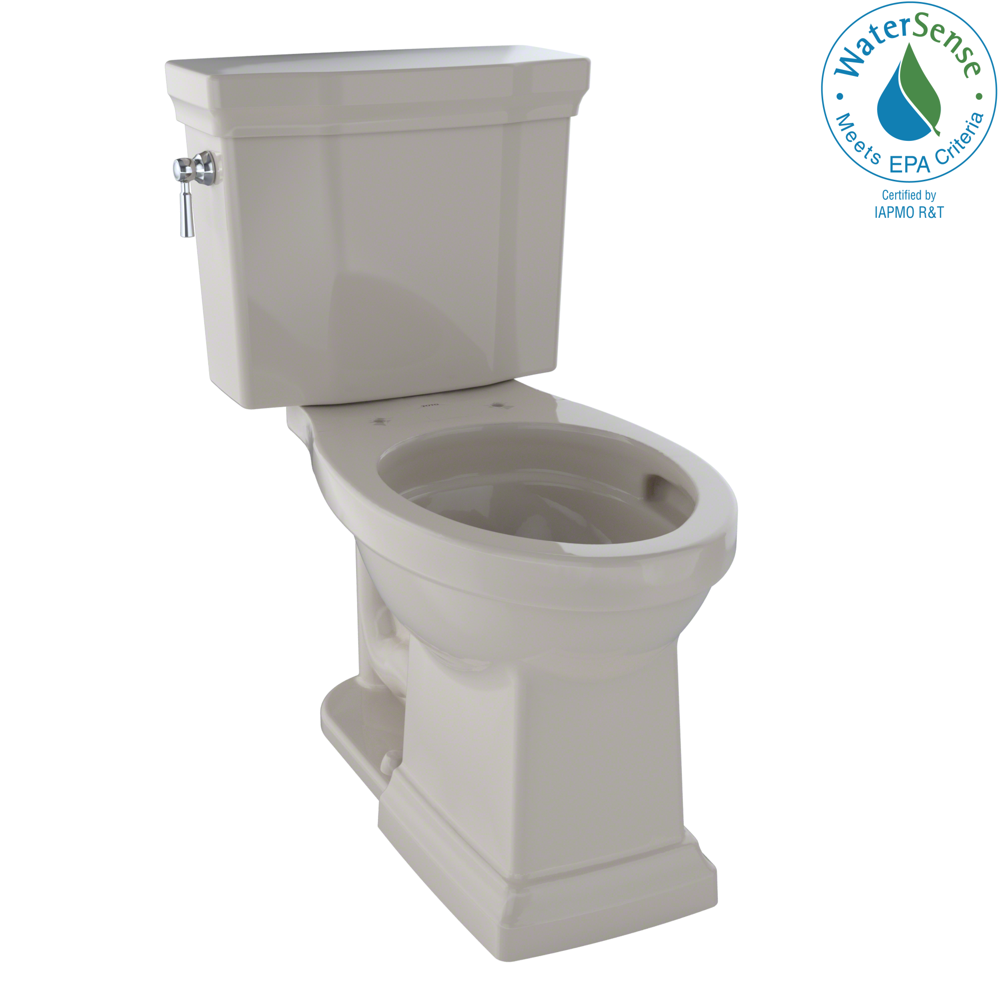 TOTO CST404CUFG#03 Promenade Ii 1G Two-Piece Elongated 1.0 Gpf Universal Height Toilet With Cefiontect - Bone