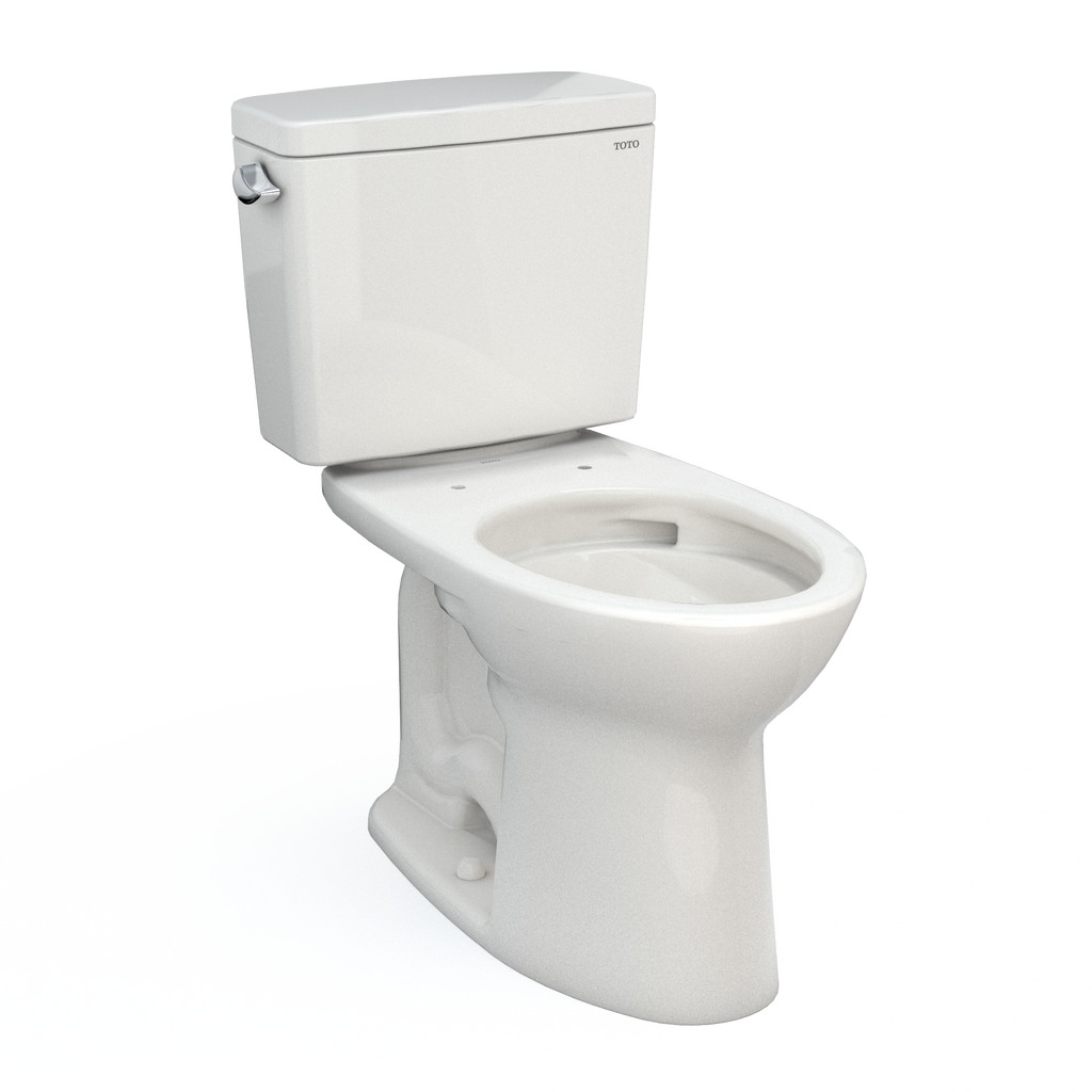 TOTO CST776CSG#11 Drake Two-Piece Elongated 1.6 Gpf Tornado Flush Toilet With Cefiontect - Colonial White