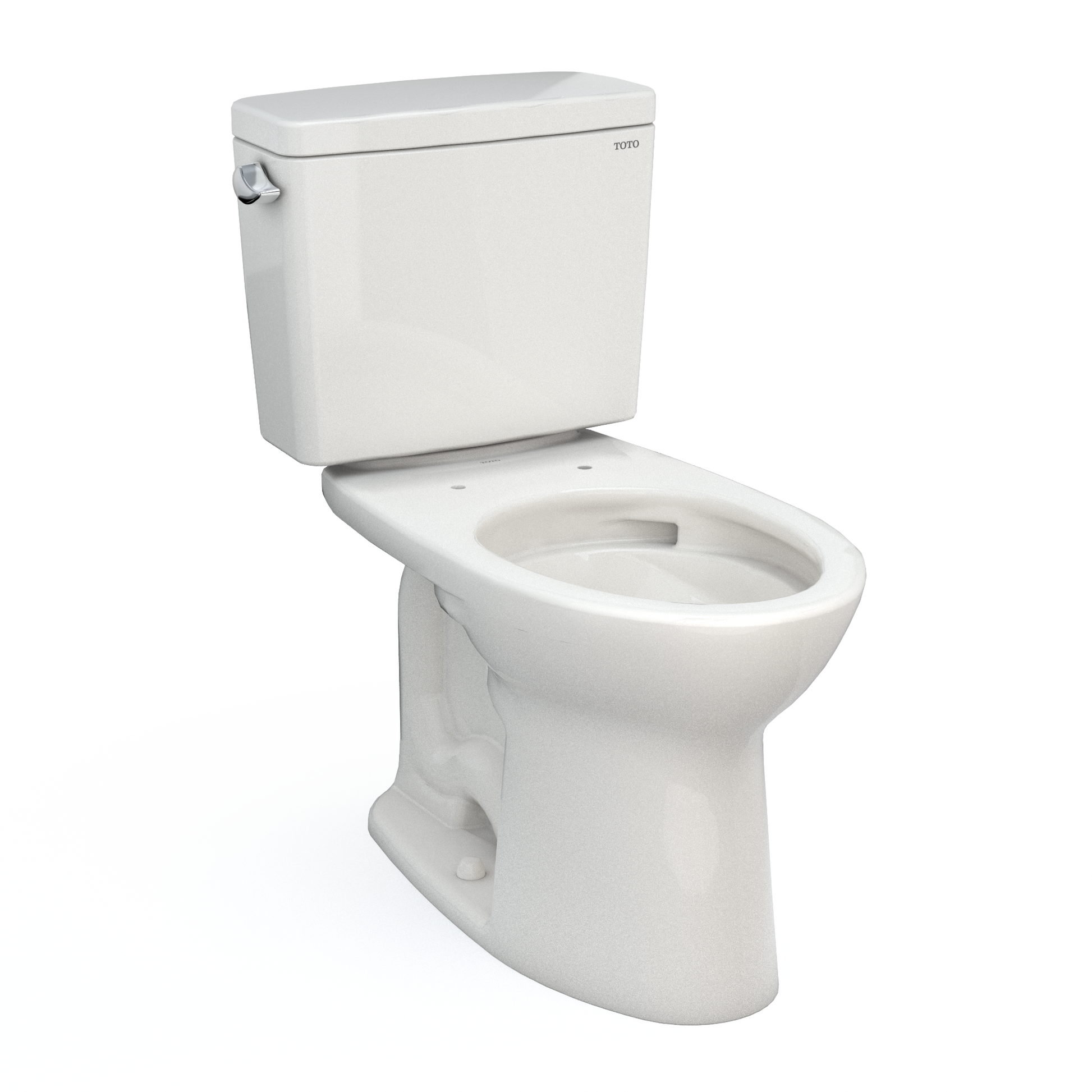 TOTO CST776CSG#11 Drake Two-Piece Elongated 1.6 Gpf Tornado Flush Toilet With Cefiontect - Colonial White