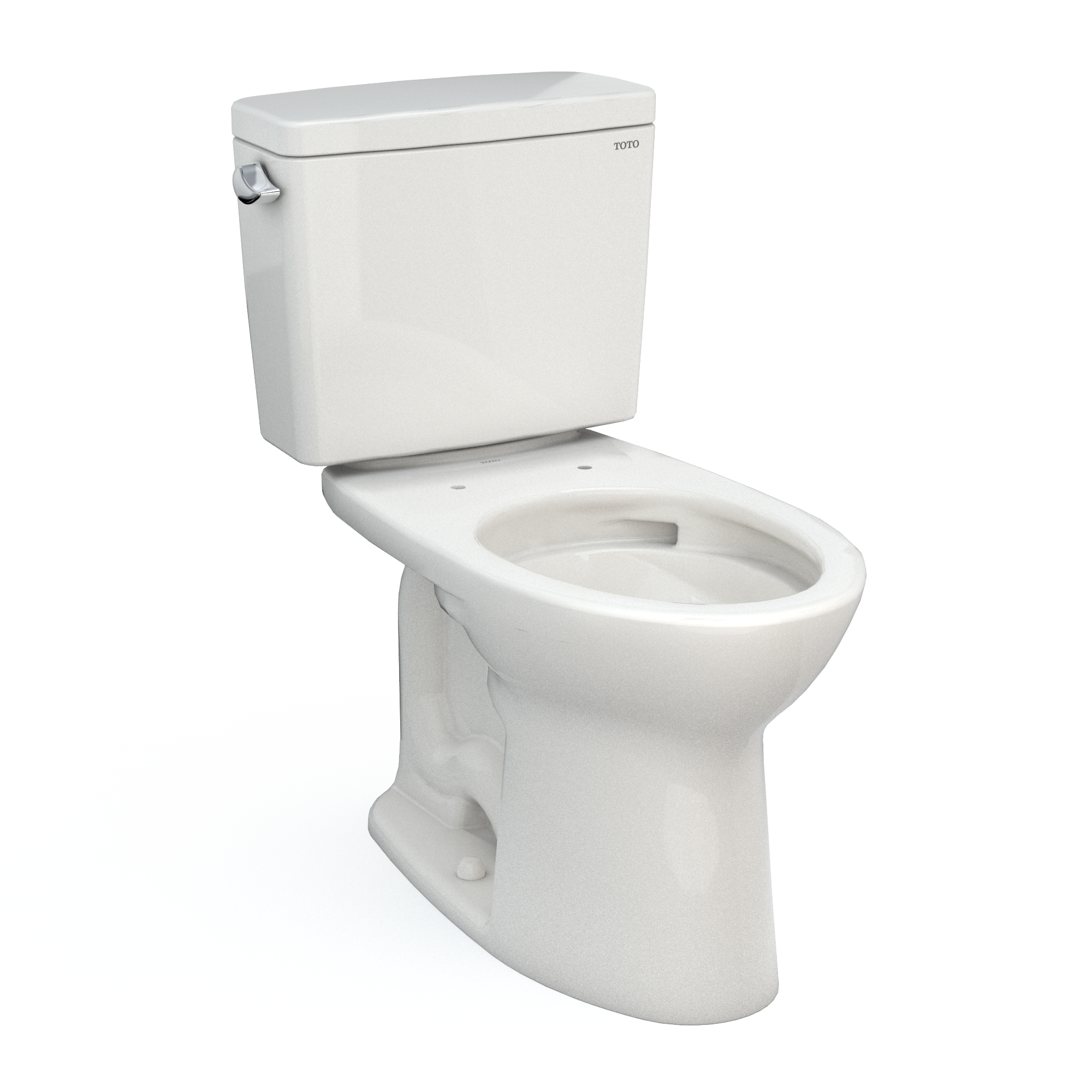 TOTO CST776CSG#11 Drake Two-Piece Elongated 1.6 Gpf Tornado Flush Toilet With Cefiontect - Colonial White