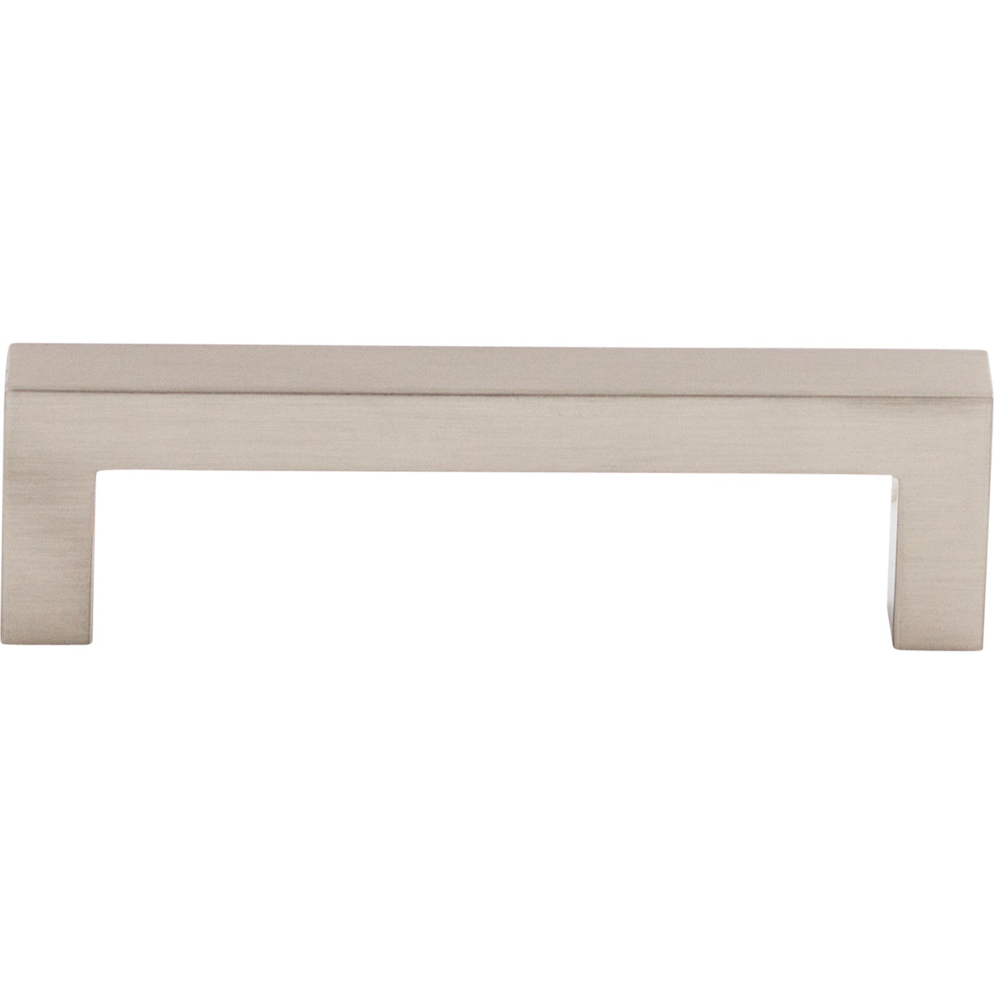 TOP KNOBS M1161 Square Bar 3 3/4" Center to Center Bar Pull - Brushed Satin Nickel