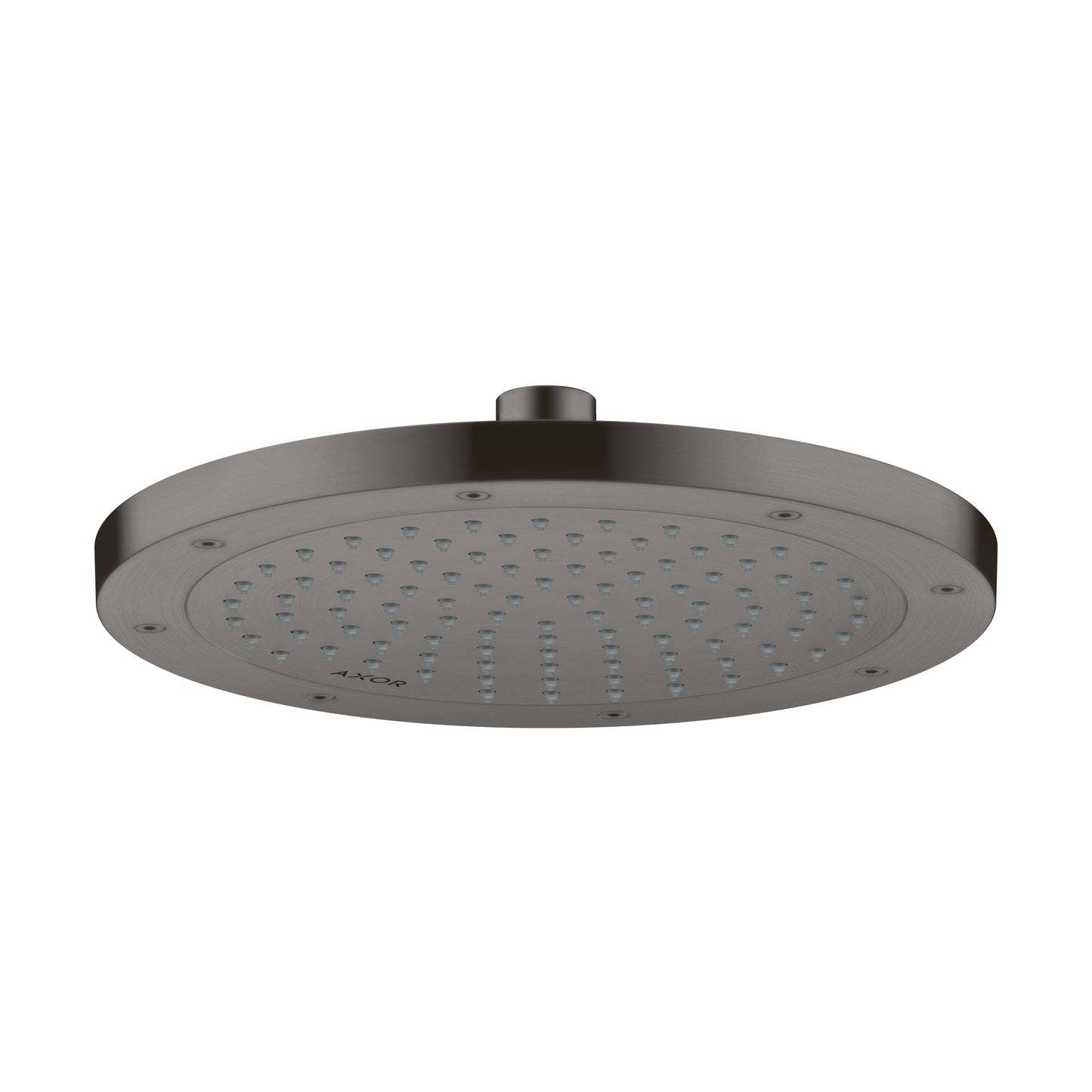 AXOR 35384341 ShowerSolutions Showerhead 245 1-Jet, 2.5 GPM - Brushed Black Chrome
