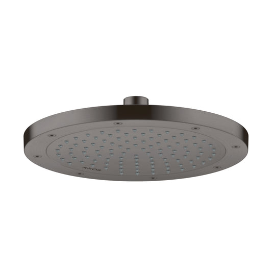 AXOR 35384341 ShowerSolutions Showerhead 245 1-Jet, 2.5 GPM - Brushed Black Chrome