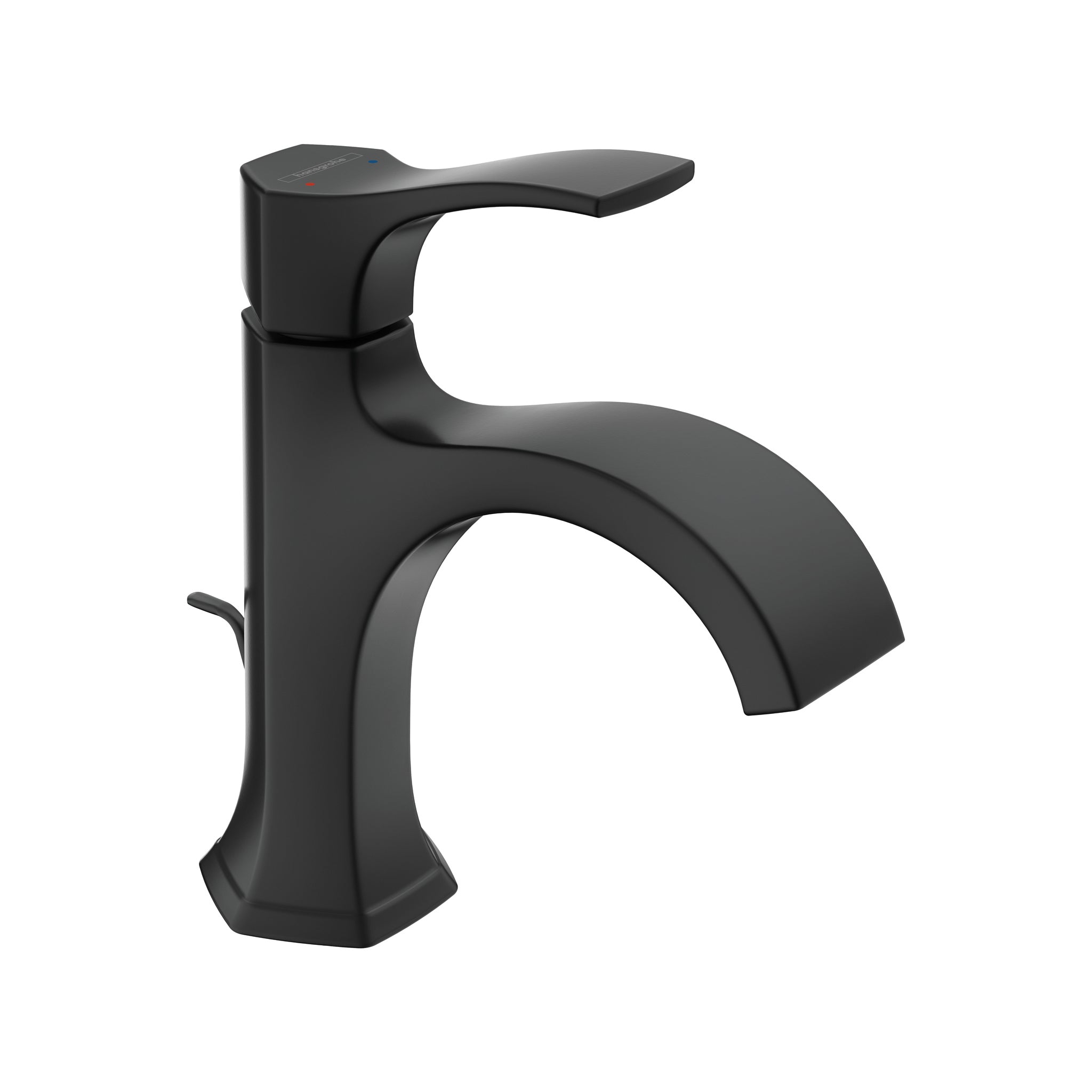 HANSGROHE 04810670 Locarno Single-Hole Faucet 110 with Pop-Up Drain, 1.2 GPM - Matte Black