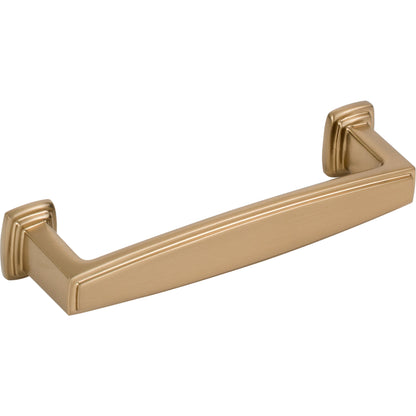JEFFREY ALEXANDER 171-96SBZ Richard 96 mm Center-to-Center Bar Pull - Satin Bronze