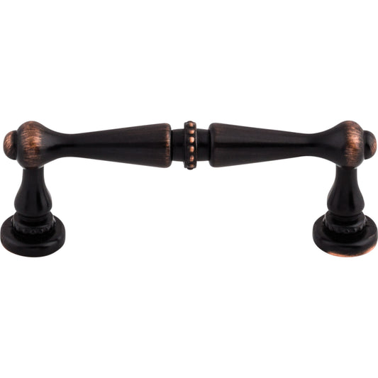 TOP KNOBS M1712 Edwardian 3" Center to Center Bar Pull , Tuscan Bronze