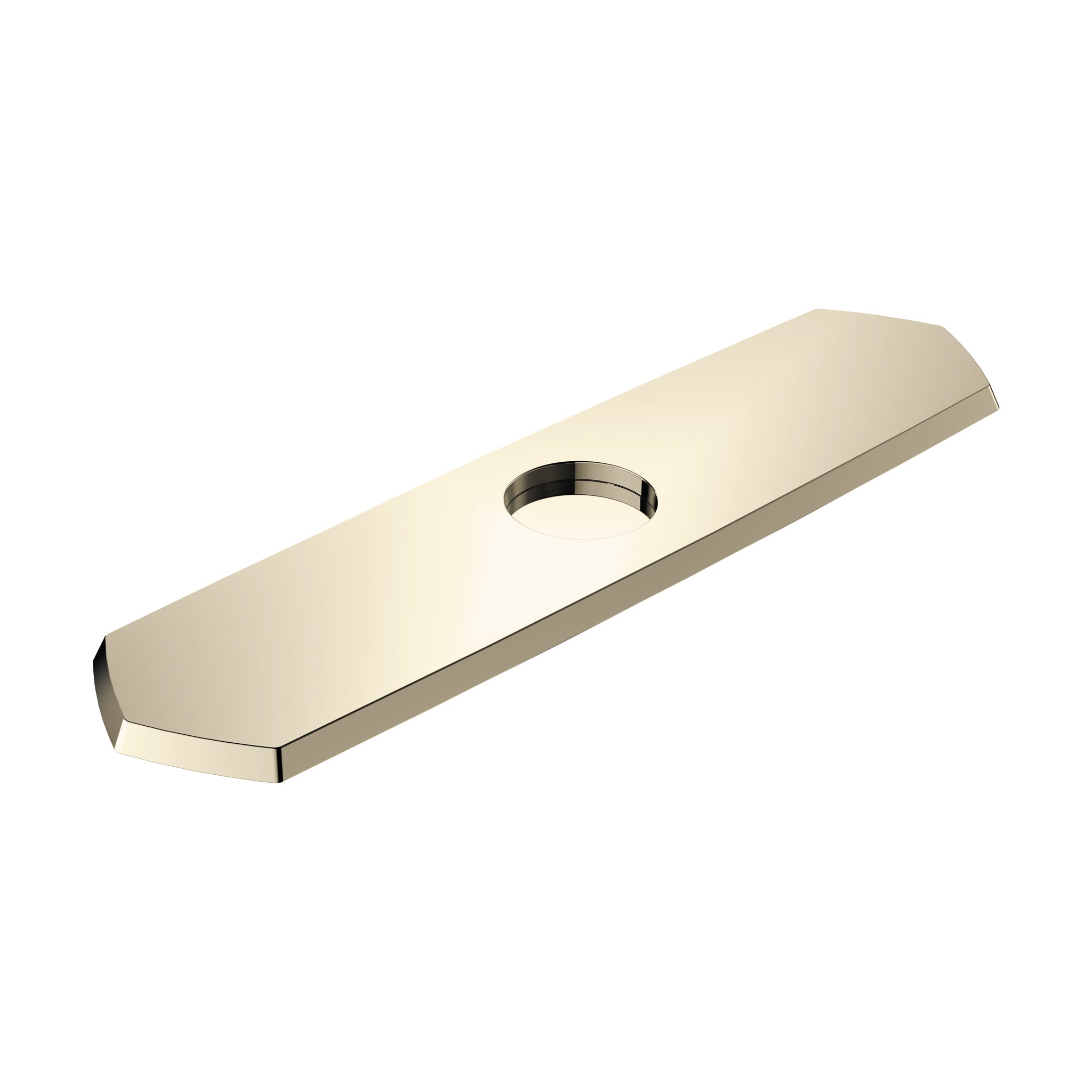 HANSGROHE 04856830 Locarno Base Plate for Single-Hole Kitchen Faucets, 10" - Polished Nickel