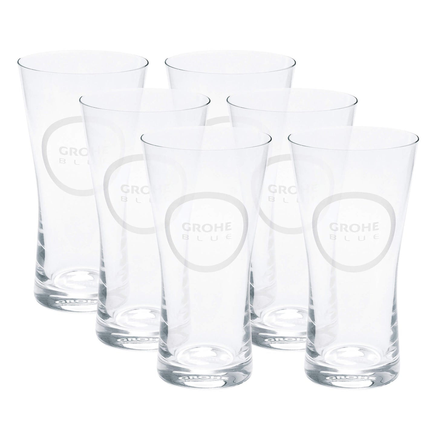 GROHE 40437000 Blue GROHE Blue Water Glasses (6 Pieces)