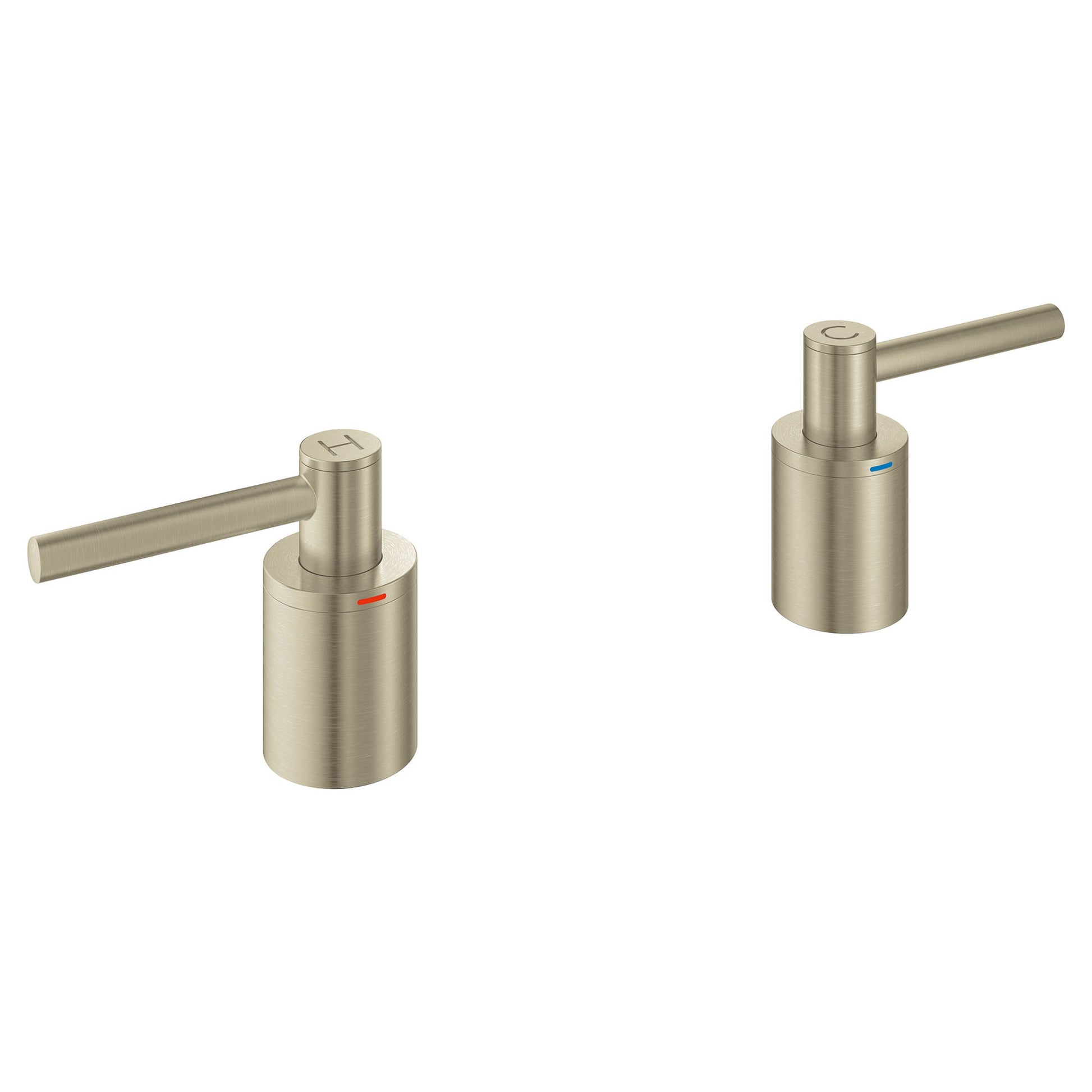 GROHE 18034EN3 Atrio New Brushed Nickel Lever Handles (Pair)