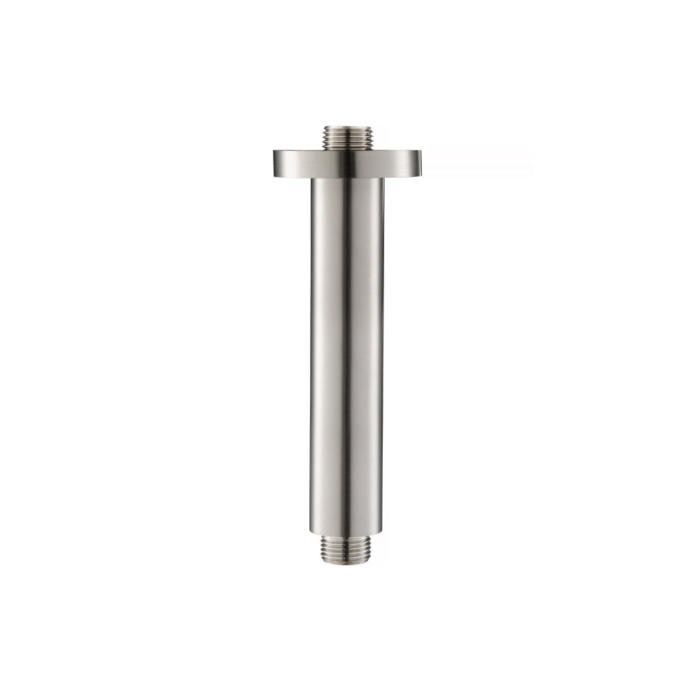 ISENBERG 100.6CSABN Brushed Nickel PVD Universal Fixtures Ceiling Mount Shower Arm - 6"