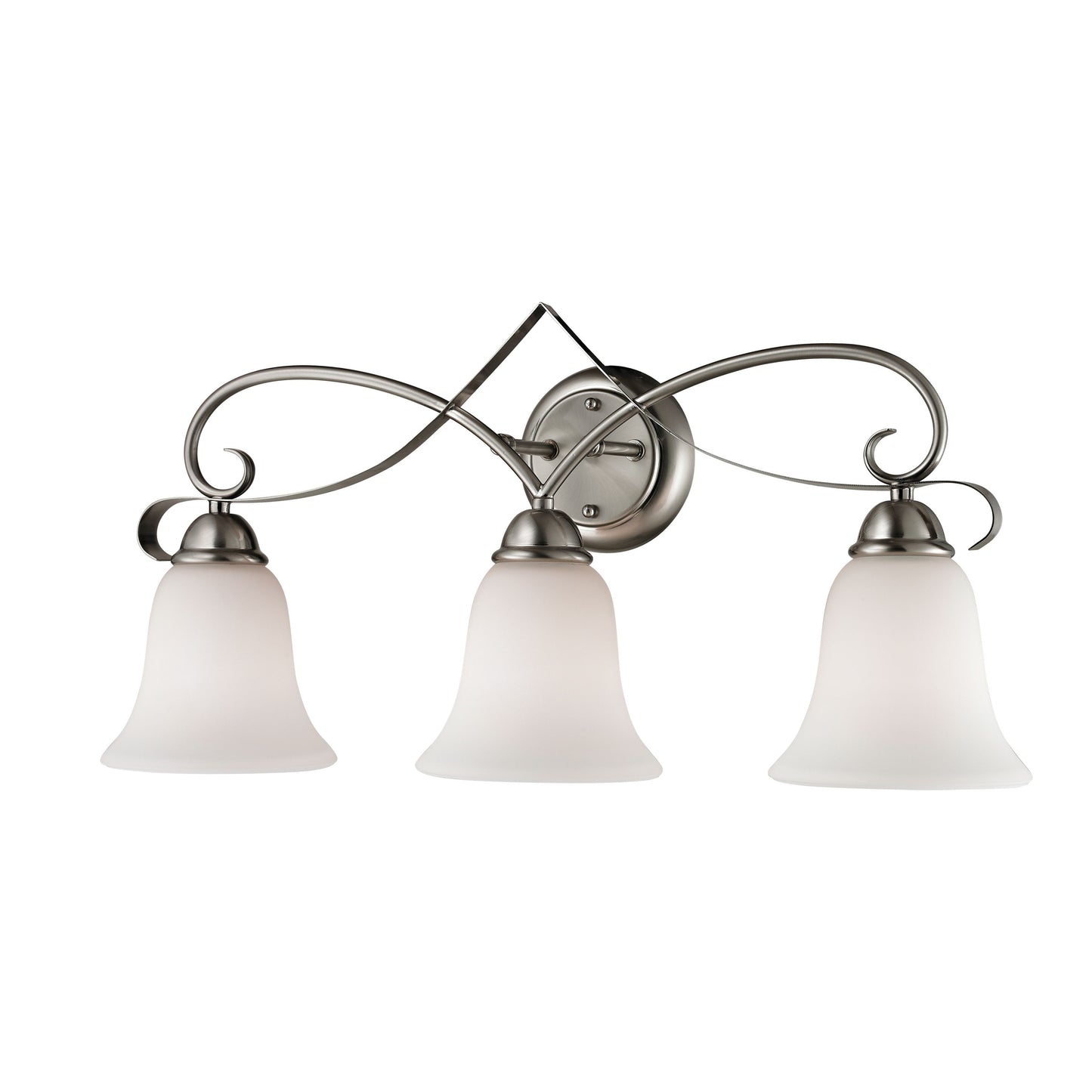 THOMAS 1003BB/20 Brighton 24'' Wide 3-Light Vanity Light - Brushed Nickel