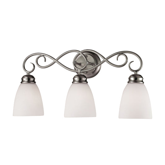 THOMAS 1103BB/20 Chatham 23'' Wide 3-Light Vanity Light - Brushed Nickel