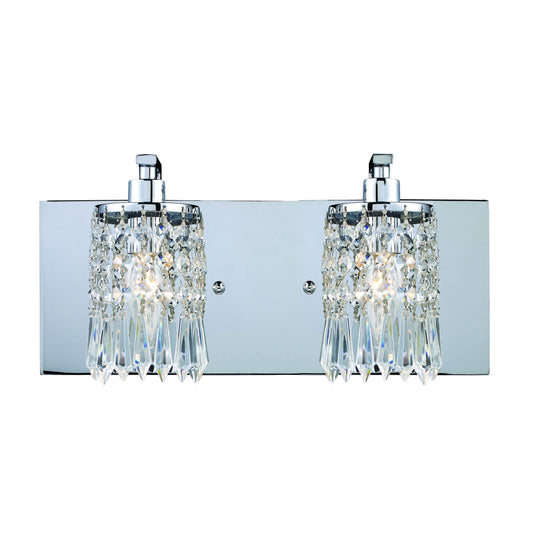 ELK SHOWROOM 11229/2 Optix 14'' Wide 2-Light Vanity Light - Polished Chrome