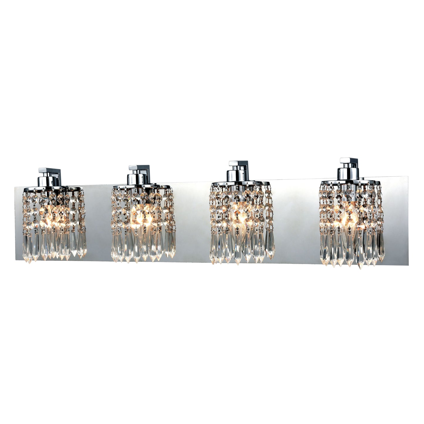 ELK SHOWROOM 11238/4 Optix 28'' Wide 4-Light Vanity Light - Polished Chrome