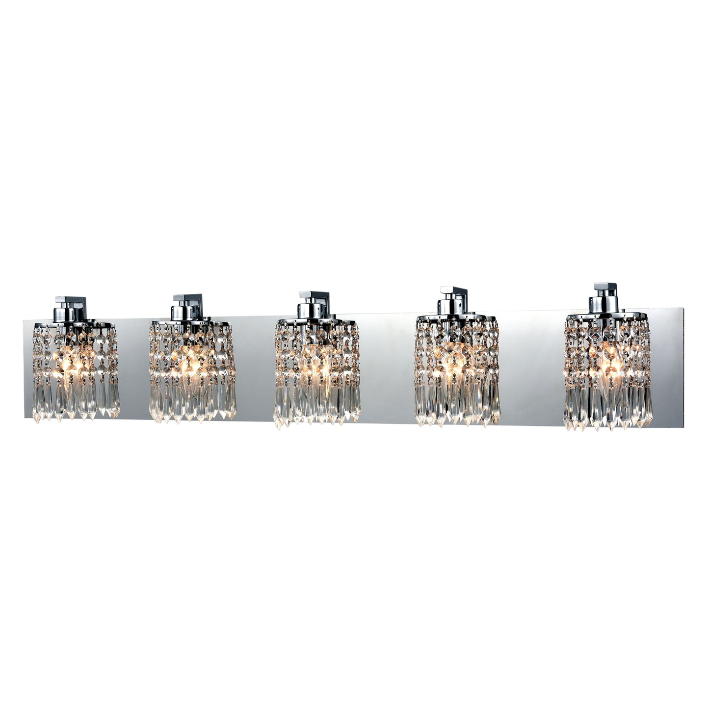 ELK SHOWROOM 11239/5 Optix 35'' Wide 5-Light Vanity Light - Polished Chrome