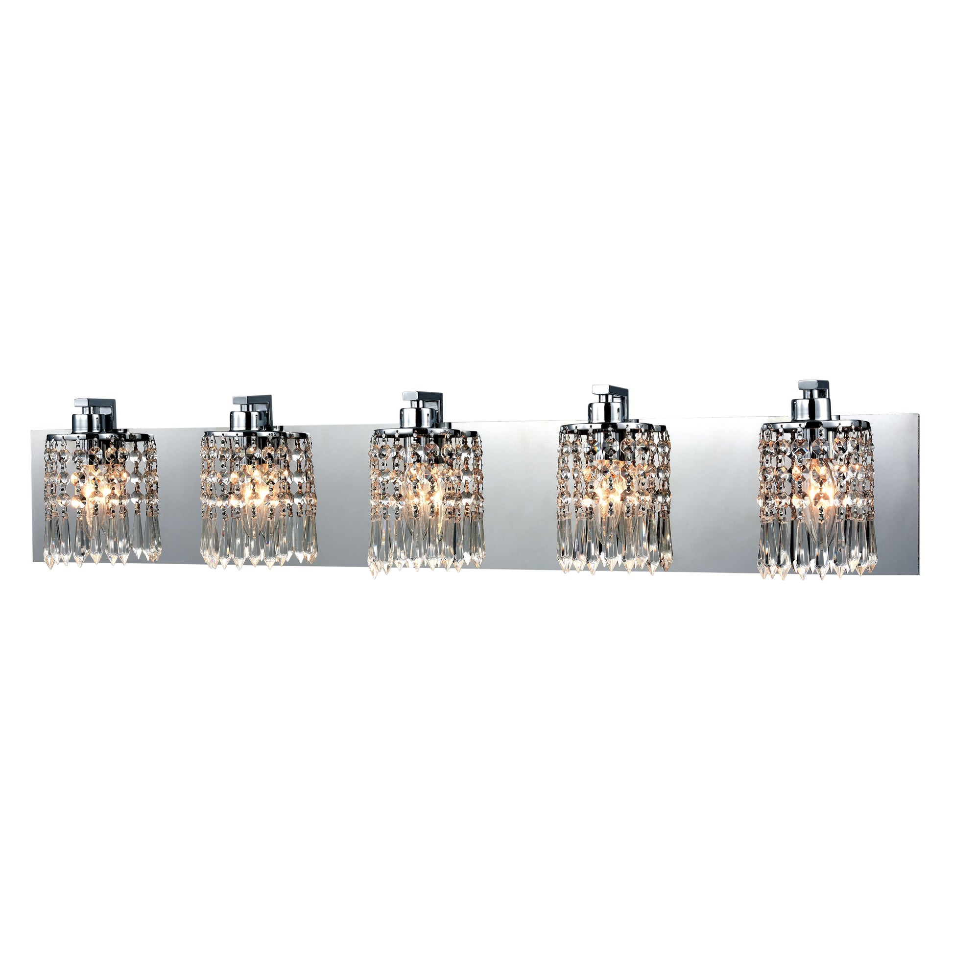 ELK SHOWROOM 11239/5 Optix 35'' Wide 5-Light Vanity Light - Polished Chrome