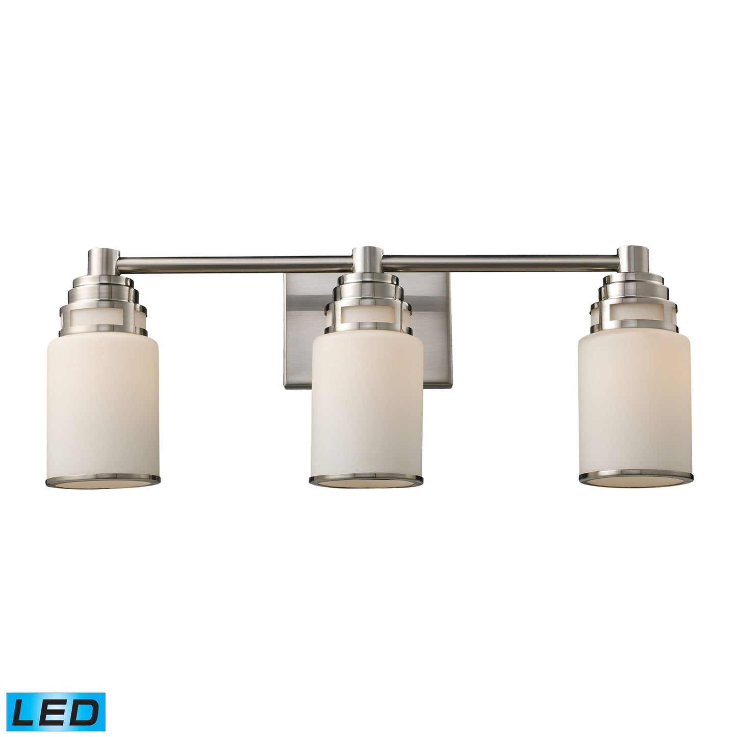 ELK SHOWROOM 11266/3-LED Bryant 23'' Wide 3-Light Vanity Light - Satin Nickel