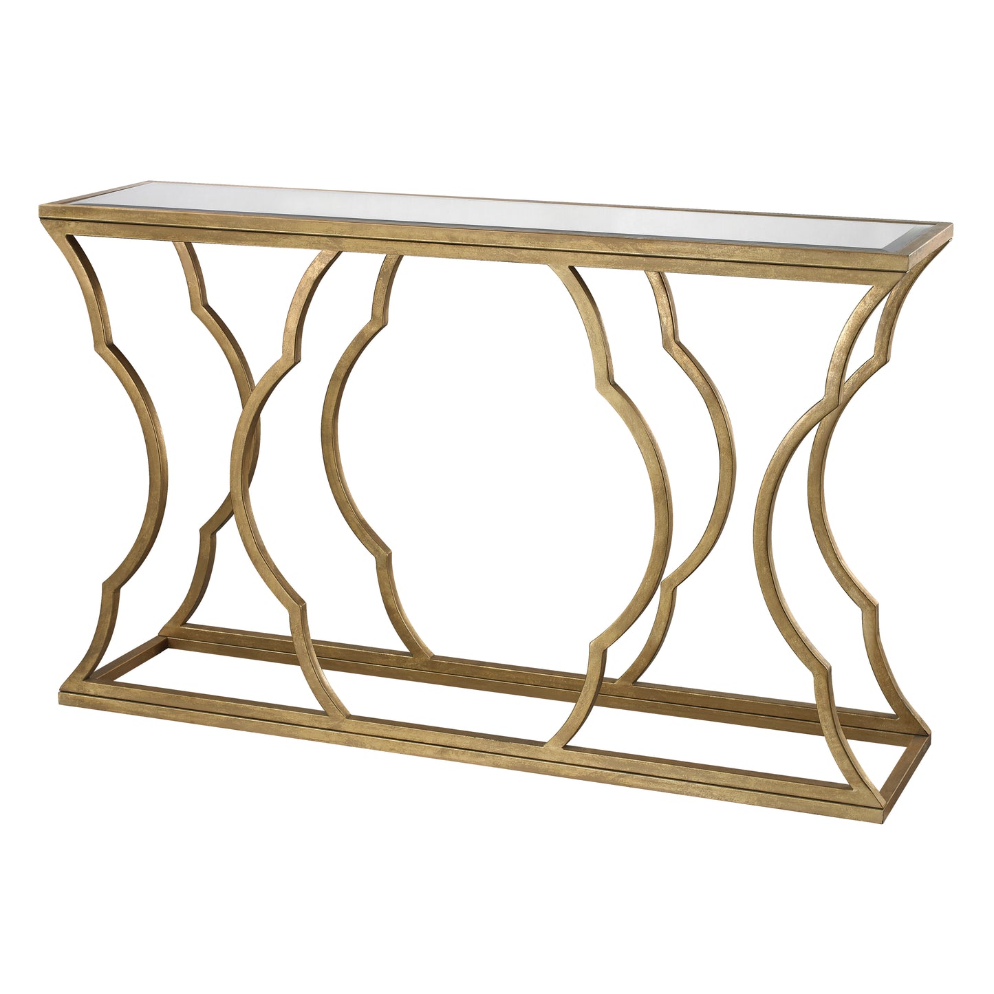 ELK SIGNATURE 114-116 Metal Cloud Console Table