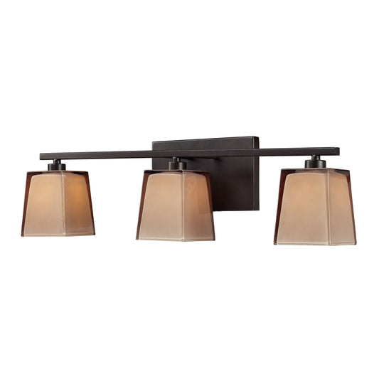 ELK SHOWROOM 11438/3 Serenity 23'' Wide 3-Light Vanity Light - Oiled Bronze