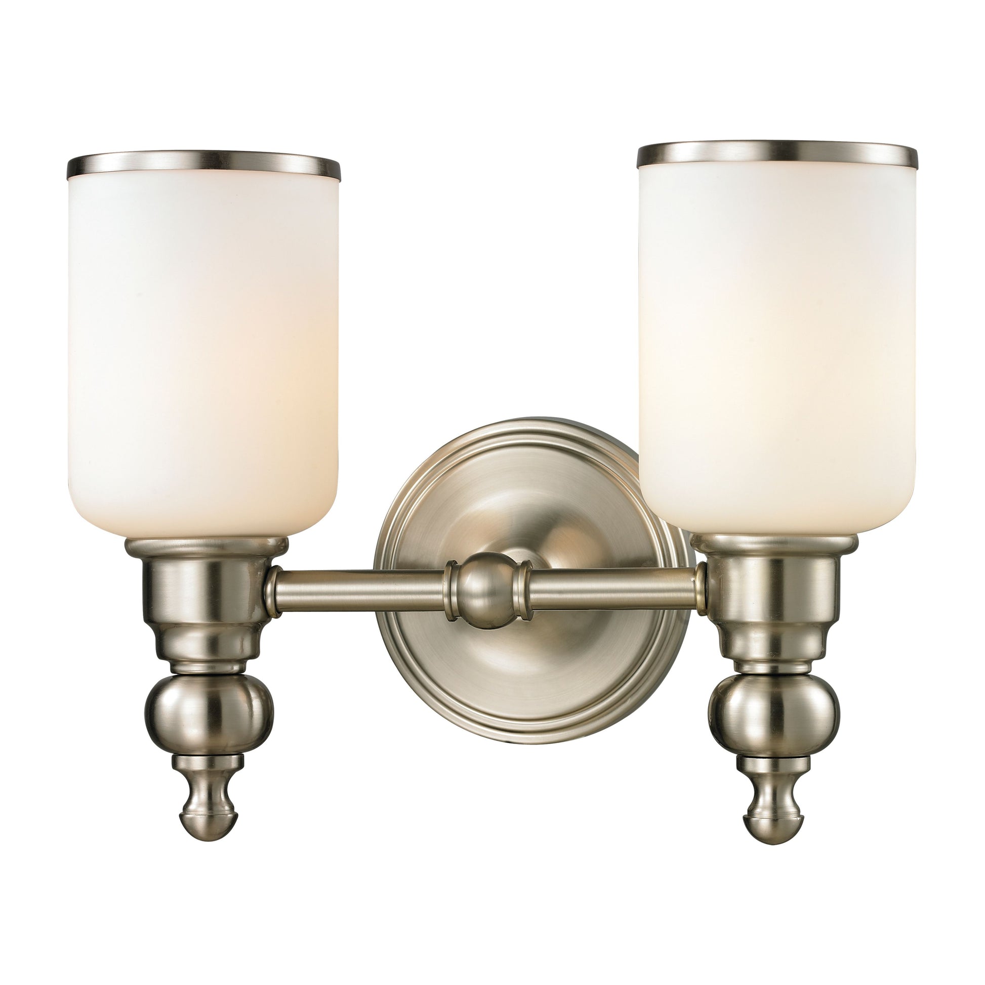 ELK SHOWROOM 11581/2 Bristol Way 13'' Wide 2-Light Vanity Light - Brushed Nickel