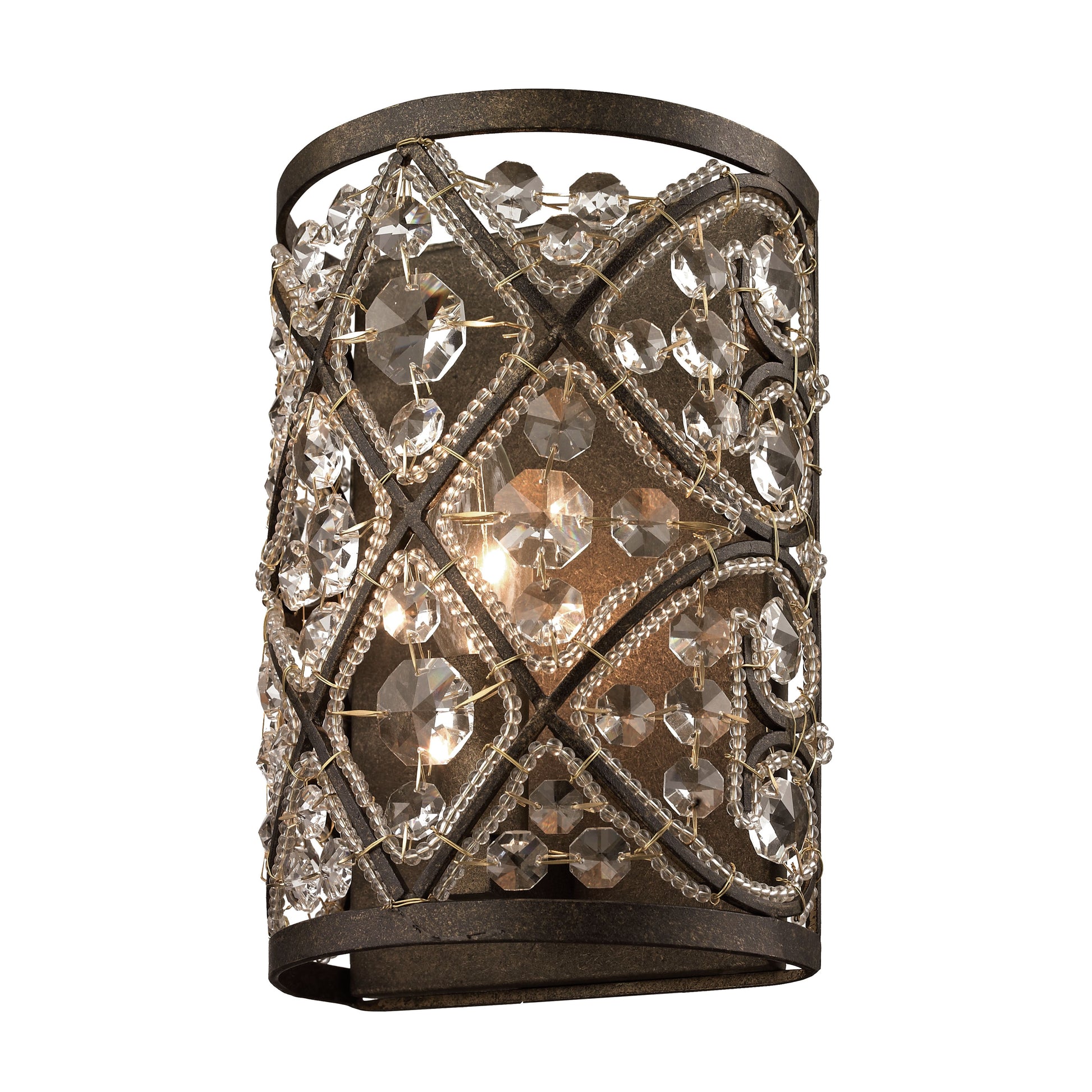 ELK SHOWROOM 11584/1 Amherst 9'' High 1-Light Sconce - Antique Bronze