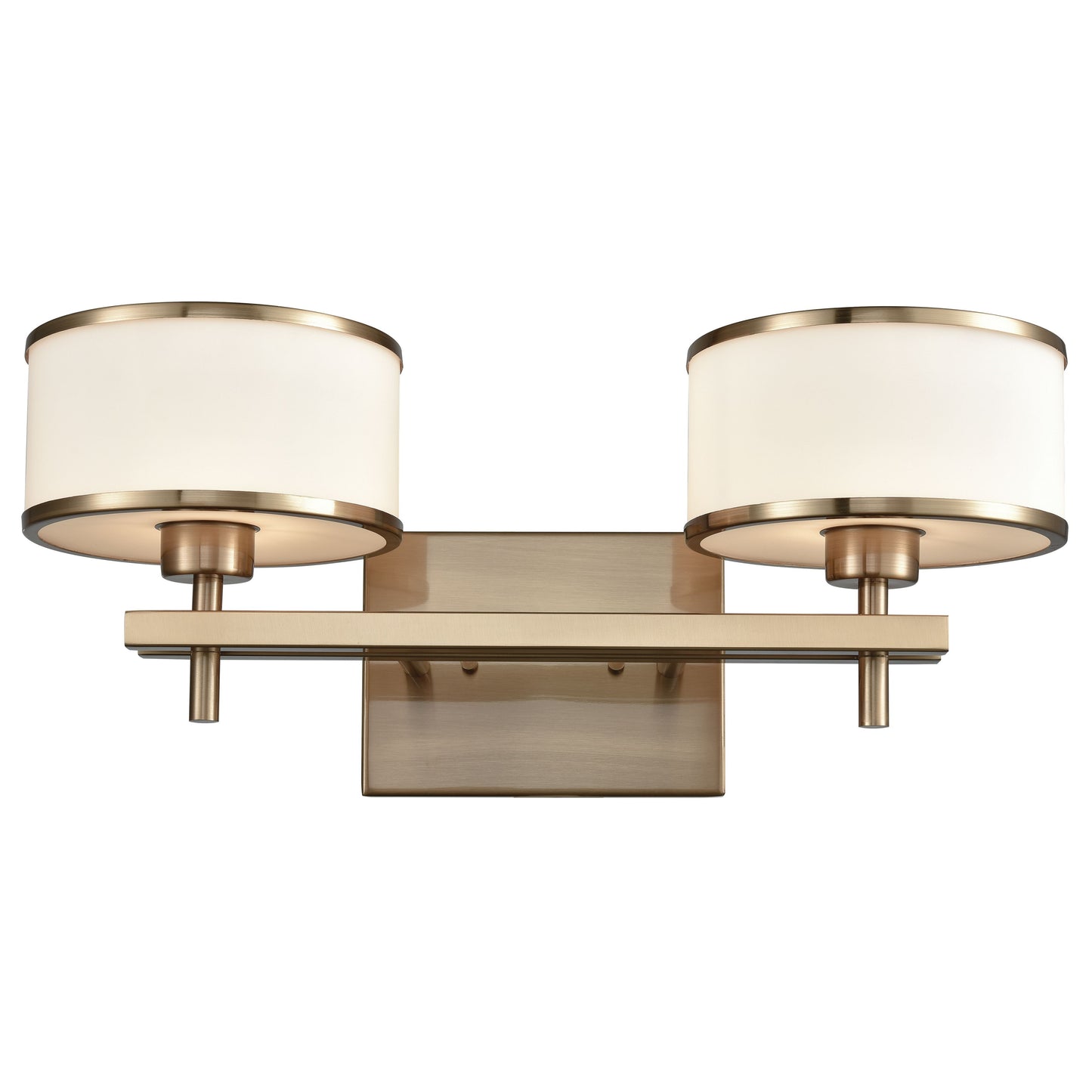 ELK SHOWROOM 11616/2 Utica 18'' Wide 2-Light Vanity Light - Satin Brass