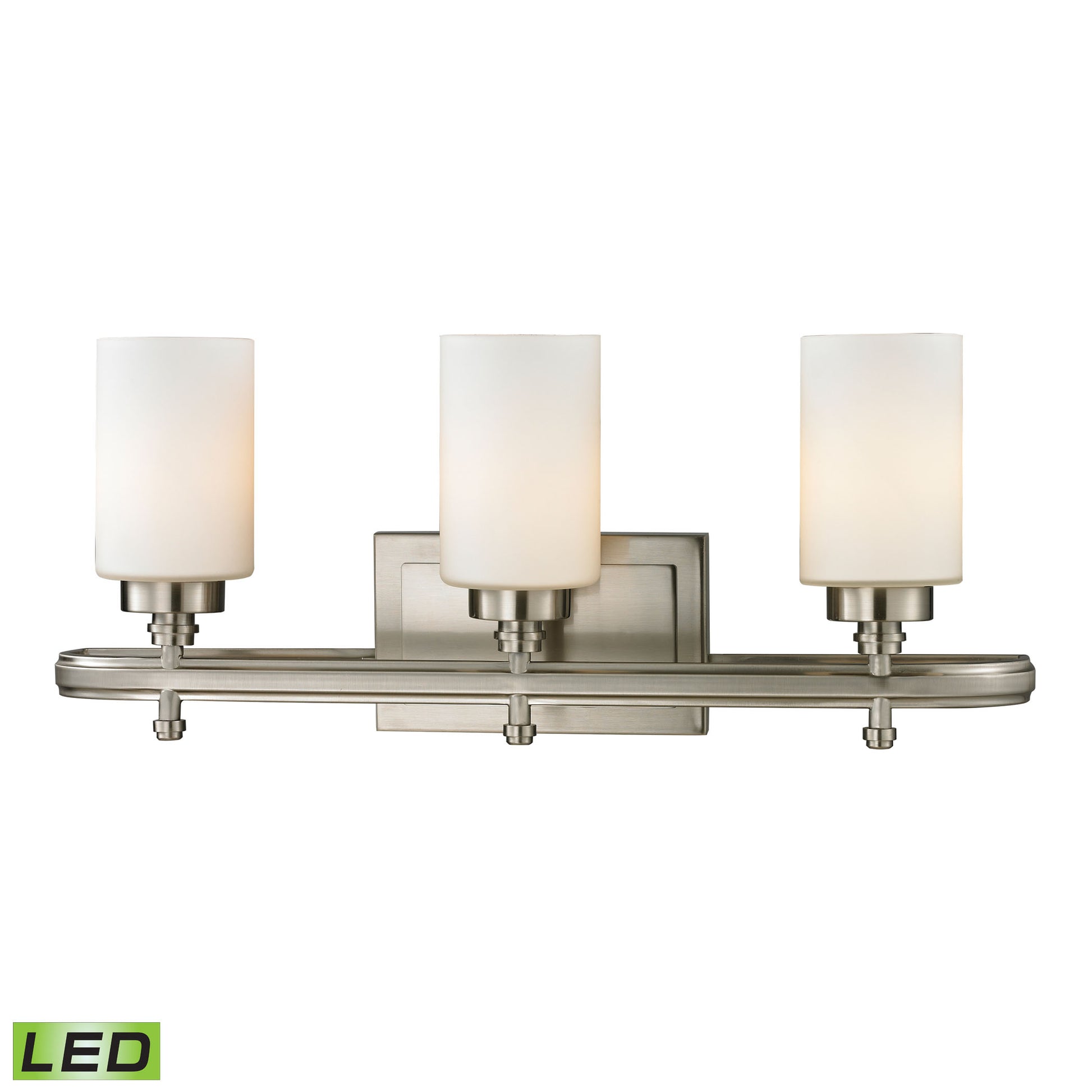 ELK SHOWROOM 11662/3-LED Dawson 23'' Wide 3-Light Vanity Light - Brushed Nickel