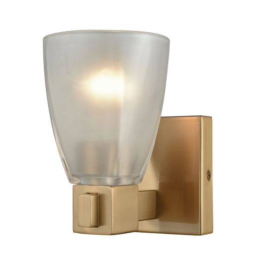 ELK SHOWROOM 11990/1 Ensley 5'' Wide 1-Light Vanity Light - Satin Brass