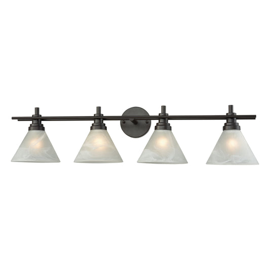 ELK SHOWROOM 12404/4 Pemberton 36'' Wide 4-Light Vanity Light - Oil Rubbed Bronze