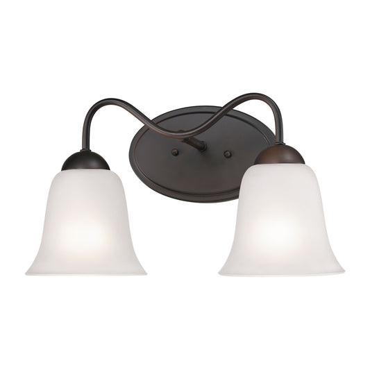 THOMAS 1252BB/10 Conway 15'' Wide 2-Light Vanity Light - Oil Rubbed Bronze