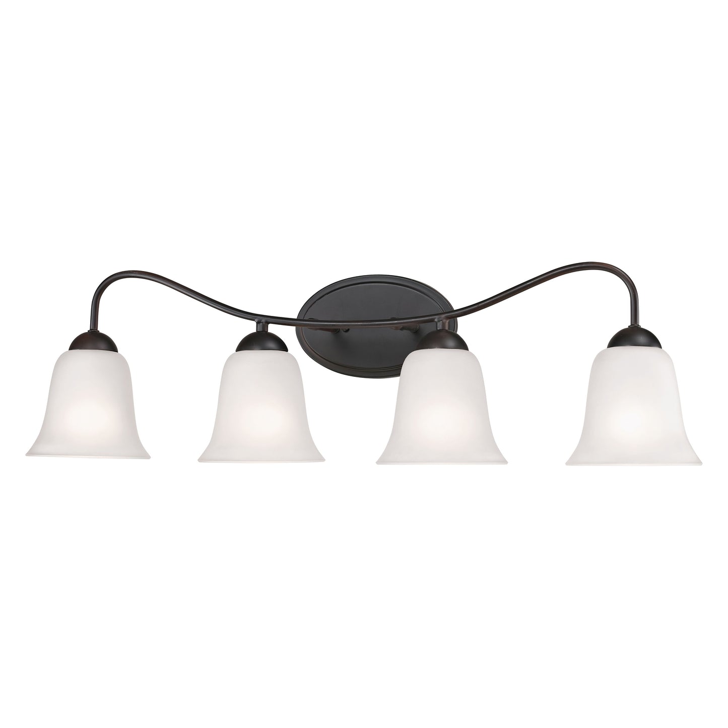 THOMAS 1254BB/10 Conway 32'' Wide 4-Light Vanity Light - Oil Rubbed Bronze