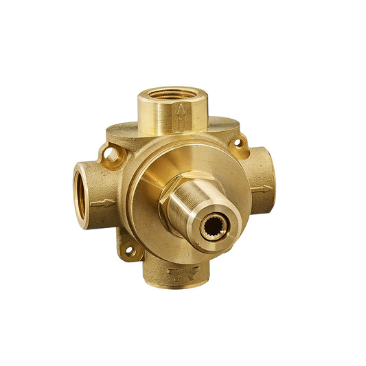 AMERICAN-STANDARD R433S, 3-Way In-Wall Diverter Rough-In Valve With 3 Discrete/3 Shared Functions
