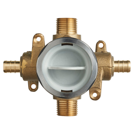 AMERICAN-STANDARD RU107, Flash Shower Rough-In Valve With PEX Inlets/Universal Outlets for Crimp Ring System