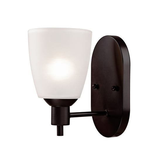 THOMAS 1351WS/10 Jackson 8'' High 1-Light Sconce - Oil Rubbed Bronze