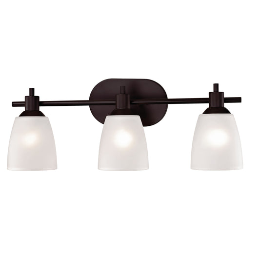 THOMAS 1353BB/10 Jackson 22'' Wide 3-Light Vanity Light - Oil Rubbed Bronze