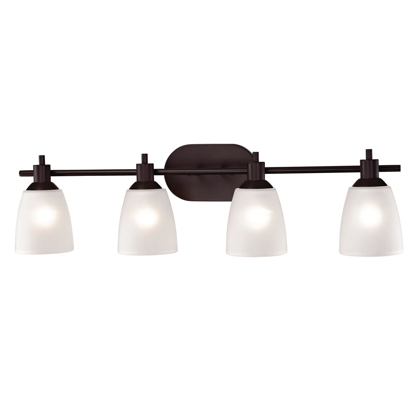 THOMAS 1354BB/10 Jackson 31'' Wide 4-Light Vanity Light - Oil Rubbed Bronze