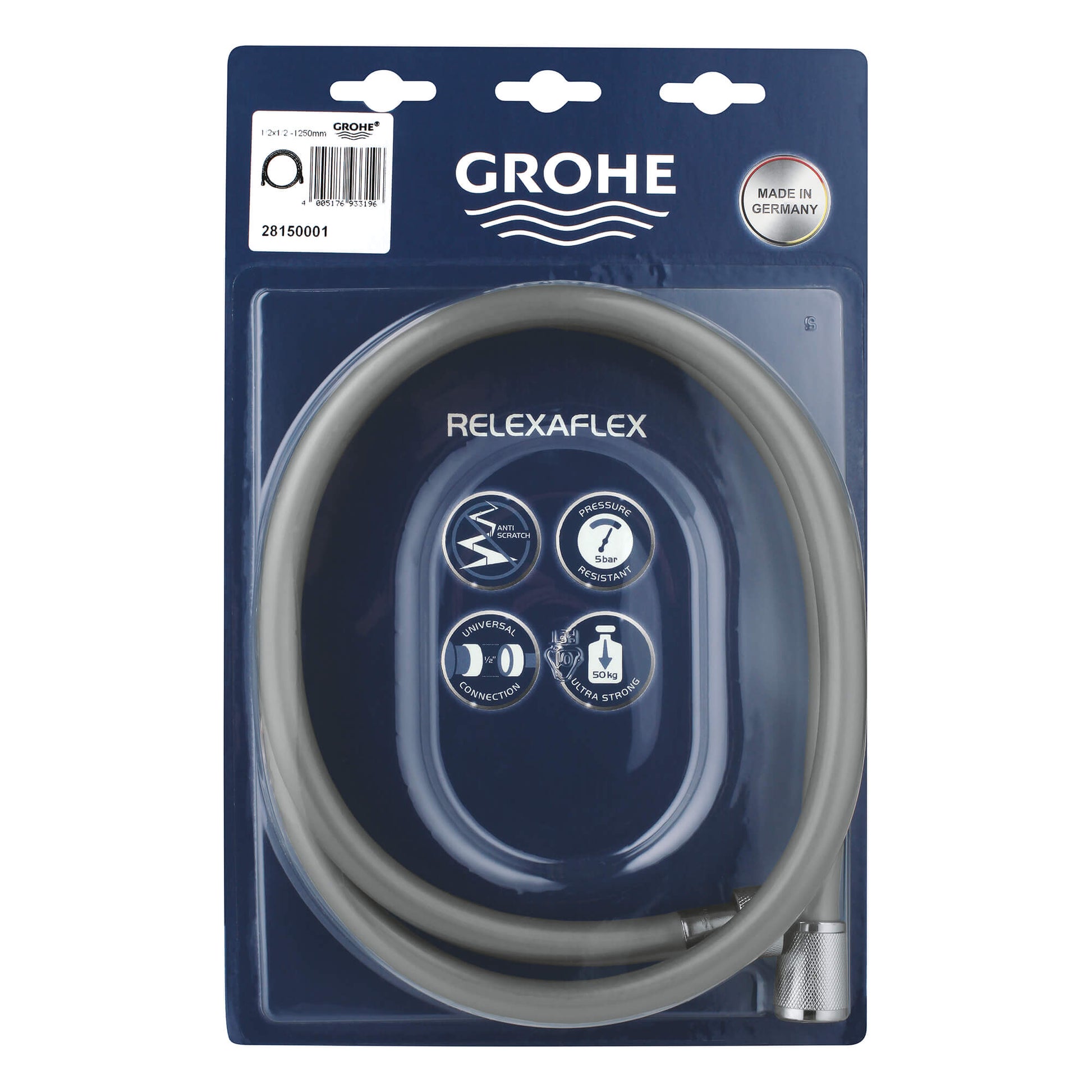 GROHE 28150001 49" Shower Hose , Chrome